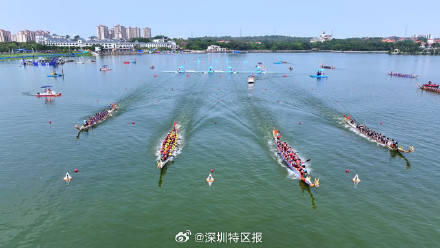 十五运会龙舟项目广东队包揽首日三金