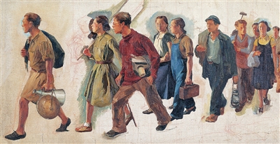 85年前未完成的油画草稿,何以闪耀着永不熄灭的艺术光芒 85年前未完成的油画草稿,何以闪耀着永不熄灭的艺术光芒