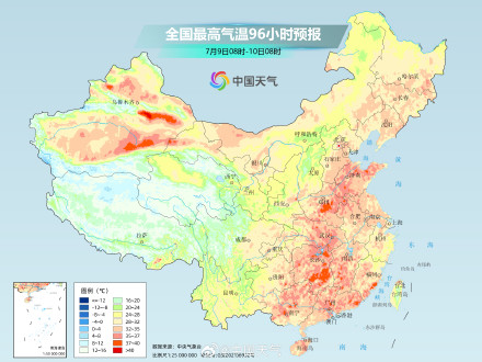 中东部将持续闷热 多地夜间热意十足