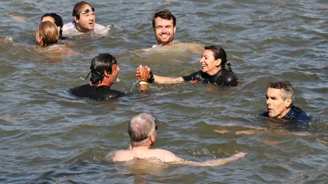 塞纳河,可以游泳了! 塞纳河,可以游泳了!