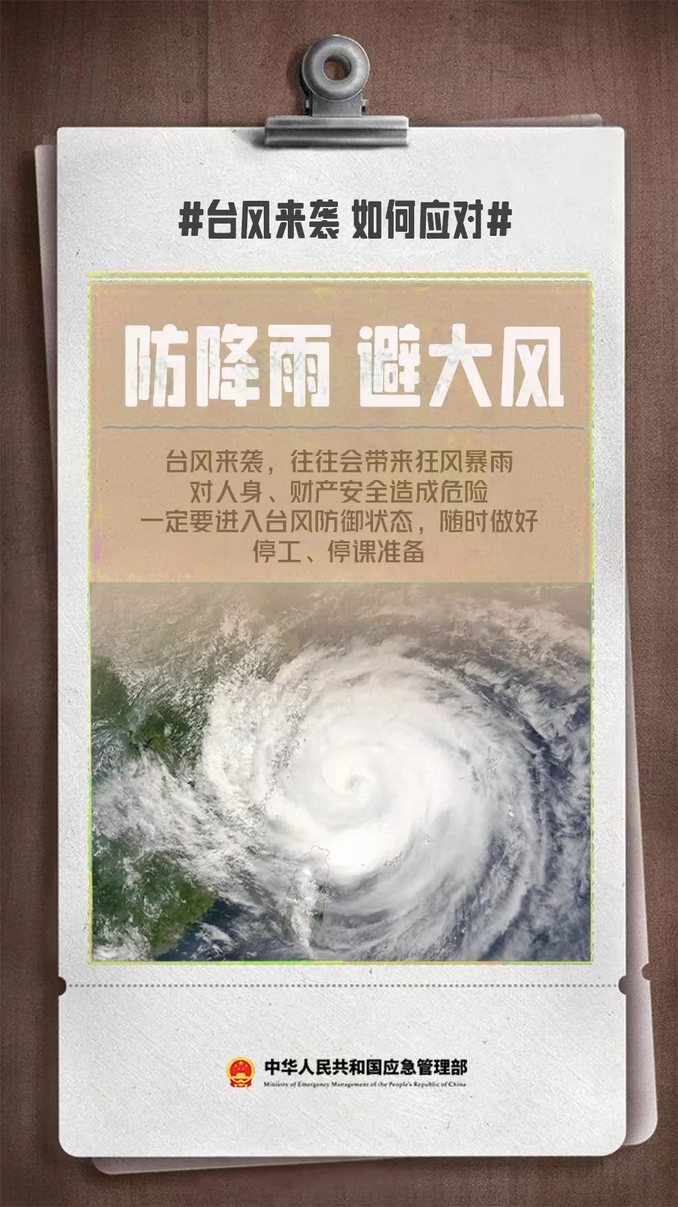 今晨，收到台风预警！遇上台风天，注意这9点→