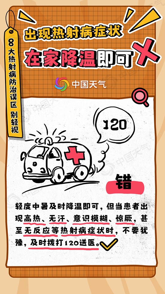 中东部大范围闷热持续 盘点热射病八大误区助你远离“高温杀手” 中东部大范围闷热持续 盘点热射病八大误区助你远离“高温杀手”