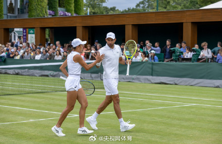 张帅晋级温网混双8强