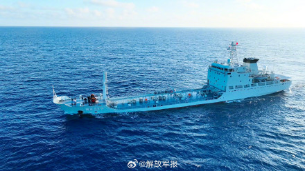 砺兵深蓝！海军多艘舰艇海上练兵