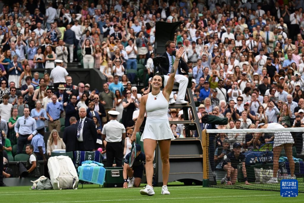 温网:萨巴伦卡晋级女单八强 温网:萨巴伦卡晋级女单八强
