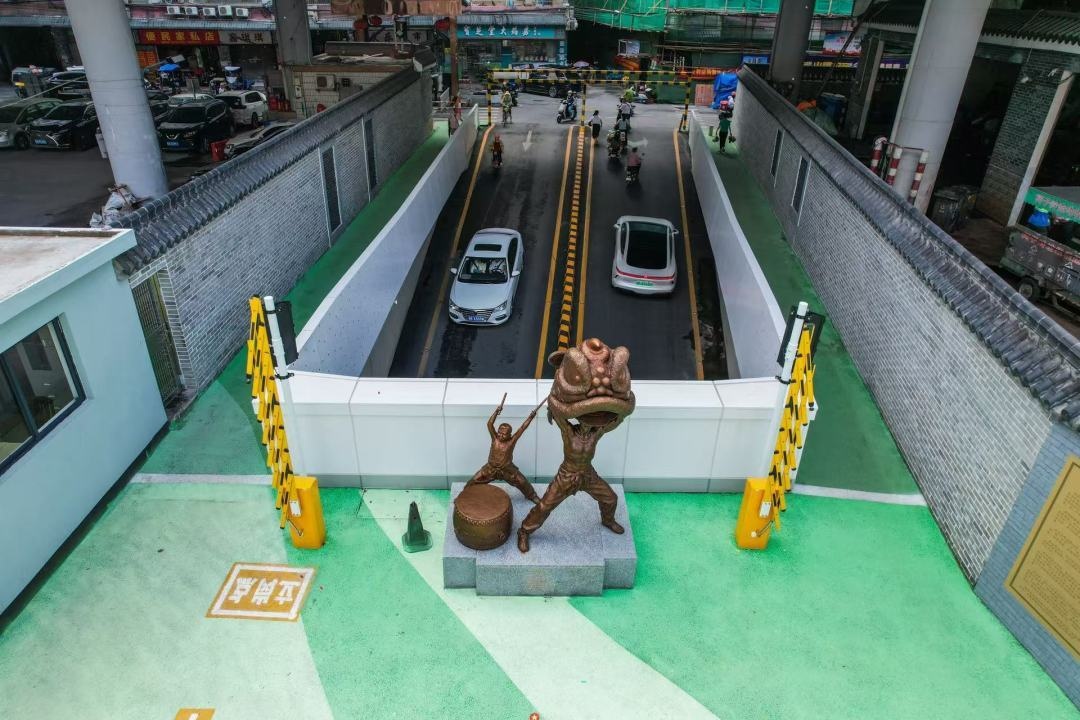 人车分流+车道拓宽!广州一隧道升级改造竣工 人车分流+车道拓宽!广州一隧道升级改造竣工