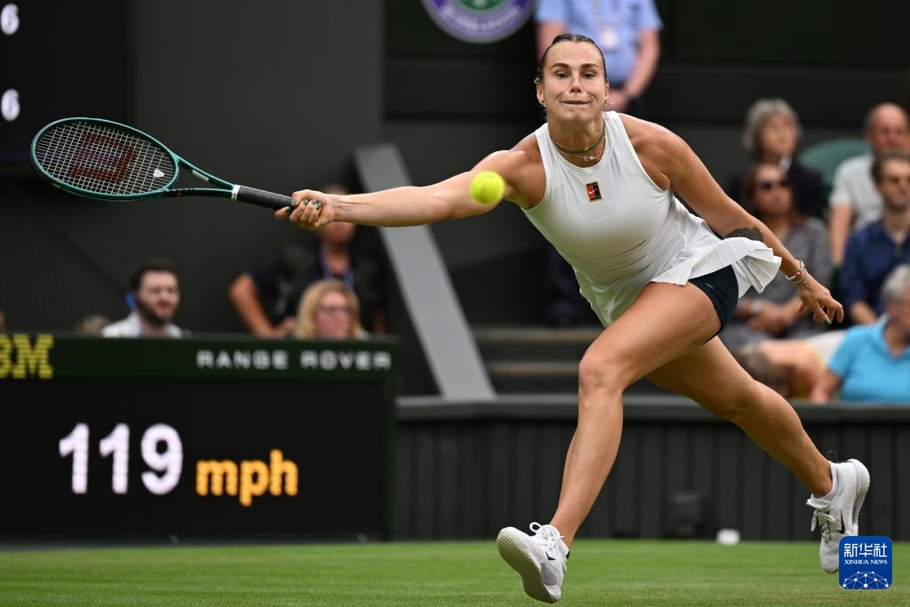 温网:萨巴伦卡晋级女单八强 温网:萨巴伦卡晋级女单八强