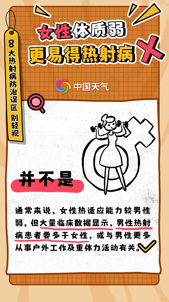 中东部大范围闷热持续 盘点热射病八大误区助你远离“高温杀手” 中东部大范围闷热持续 盘点热射病八大误区助你远离“高温杀手”