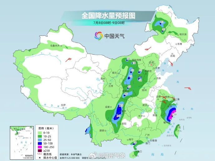 福州发布暴雨预警！启动防汛Ⅳ级应急响应