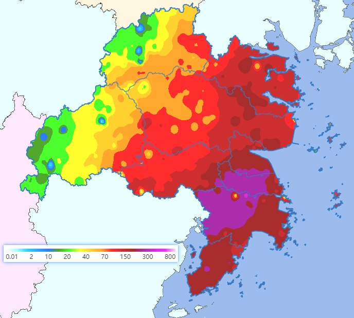 “丹娜丝”最大可能在温岭石塘到温州苍南一带登陆！台州11级大风+暴雨