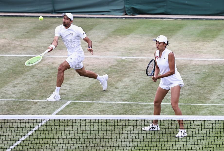 张帅组合直落两盘战胜对手 晋级温网混双半决赛 张帅组合直落两盘战胜对手 晋级温网混双半决赛