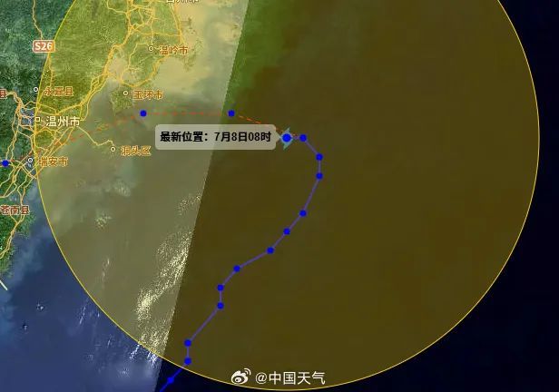 大转弯！台风“丹娜丝”路径直逼浙江！多趟航班停运