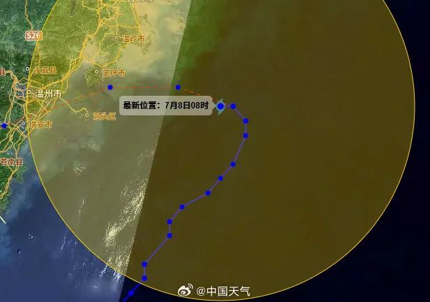 台风“丹娜丝”转弯了!今天或在浙闽沿海二次登陆,重点关注这些地方→ 台风“丹娜丝”转弯了!今天或在浙闽沿海二次登陆,重点关注这些地方→