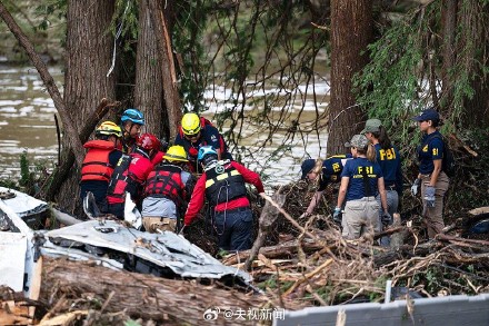美得州洪灾已致109死 美得州洪灾已致109死