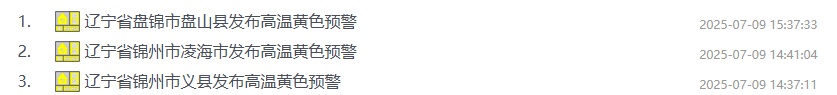 连发32条高温预警！“桑拿天”暴击！本周沈阳唯一降雨时间就在……