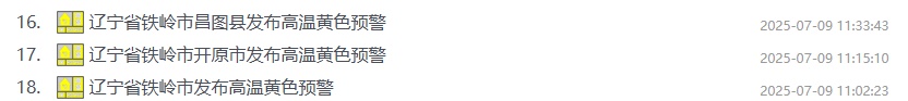连发32条高温预警！“桑拿天”暴击！本周沈阳唯一降雨时间就在……