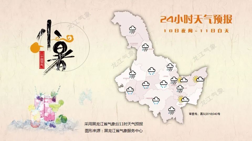 黑龙江未来天气：升温＋降雨