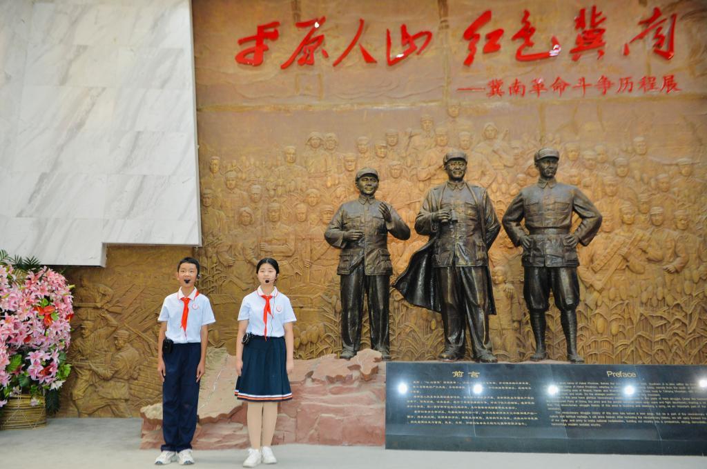 这座县城,有近800名志愿讲解红色故事的孩子 这座县城,有近800名志愿讲解红色故事的孩子