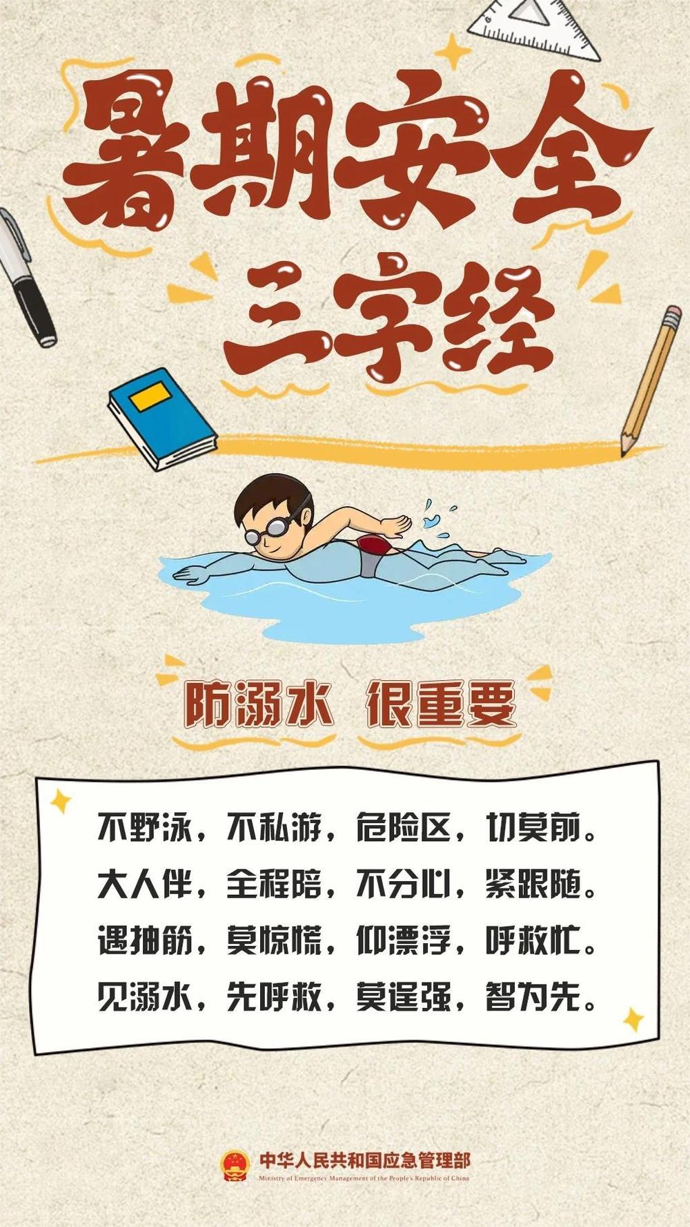 暑期汛期叠加 安全隐患增多 这份安全提示家长请收好→ 暑期汛期叠加 安全隐患增多 这份安全提示家长请收好→