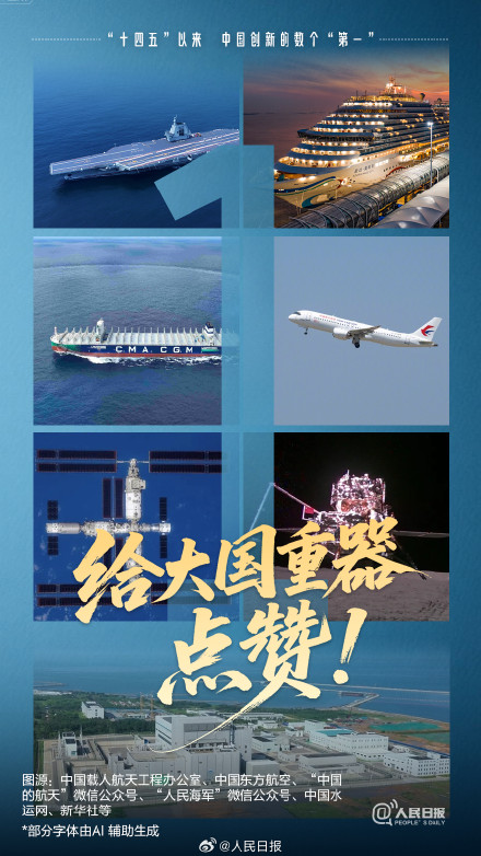 赞!中国把纸上的十四五变成了现实 赞!中国把纸上的十四五变成了现实