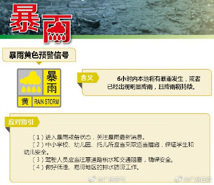 广州人熟悉的午后雷雨又来了 广州人熟悉的午后雷雨又来了