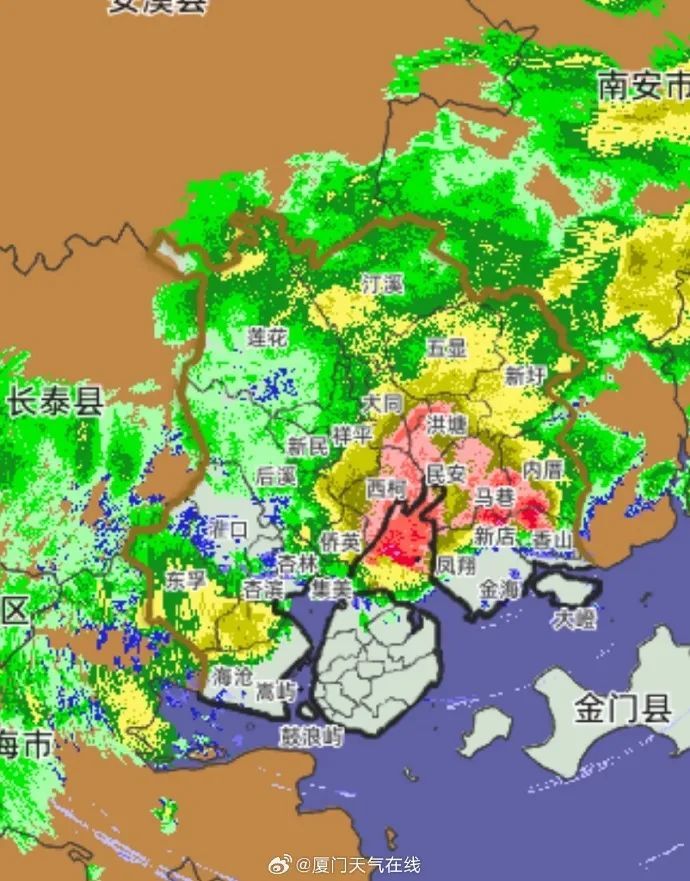 台风消息！厦门发布预警！暴雨、大暴雨、雷电、大风……
