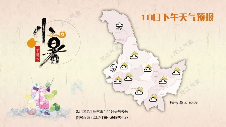 黑龙江未来天气：升温＋降雨