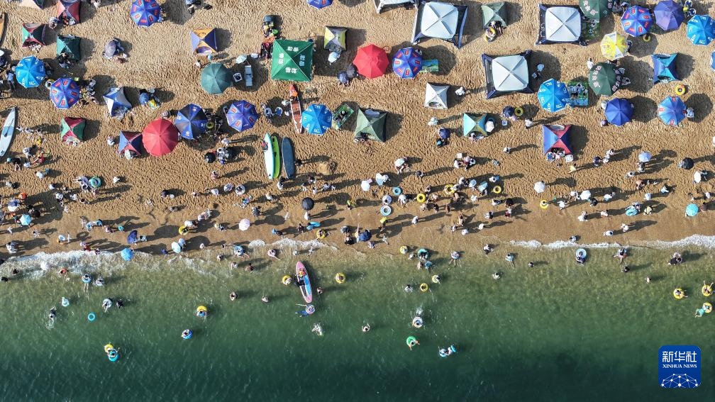 辽宁大连:海滨消暑 辽宁大连:海滨消暑