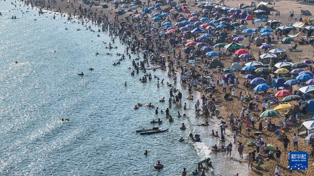 辽宁大连:海滨消暑 辽宁大连:海滨消暑