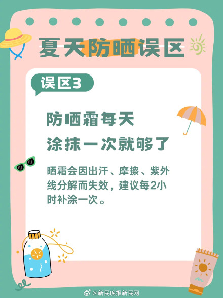 这些防晒误区,很多人还不知道→ 这些防晒误区,很多人还不知道→