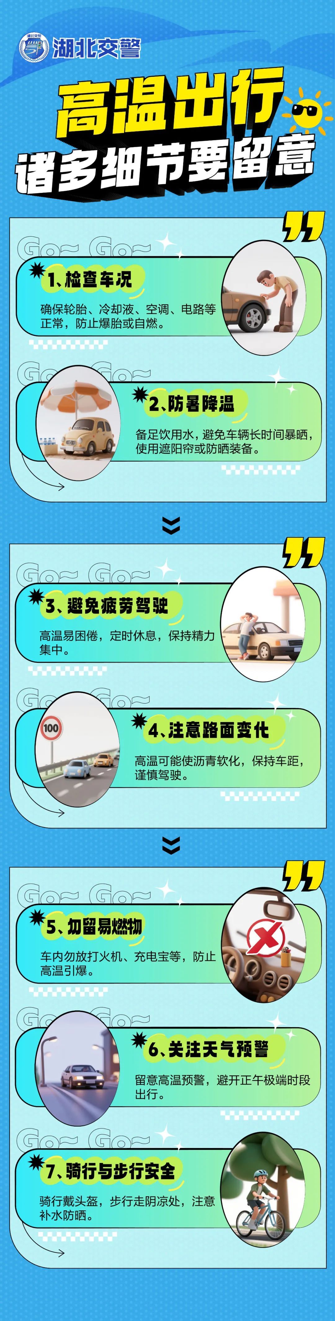 高温暴晒！车里的隔夜水可别喝了！