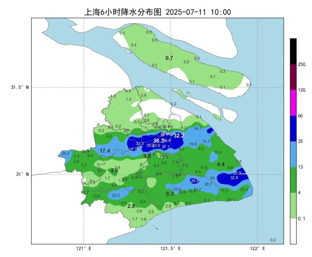 局部大到暴雨,上海随机“洒水”模式延续到周末,入伏时间定了 局部大到暴雨,上海随机“洒水”模式延续到周末,入伏时间定了