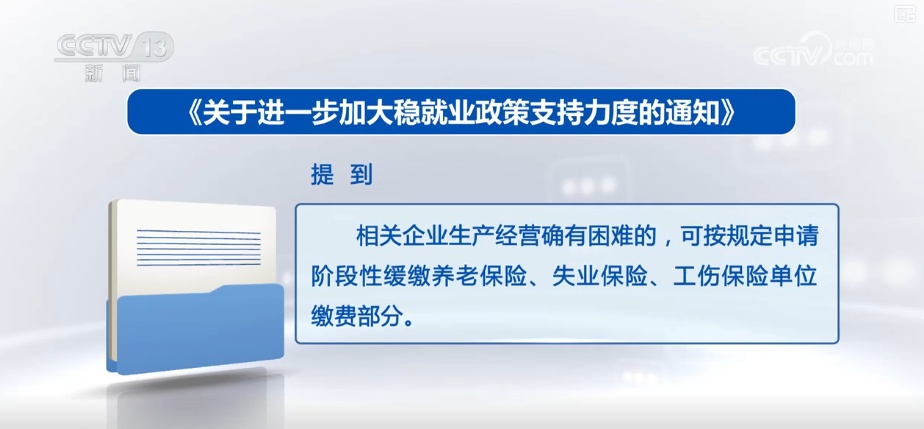 政策“组合拳”接续发力稳就业稳企业 | 政策亮点、着力点解读 政策“组合拳”接续发力稳就业稳企业 | 政策亮点、着力点解读