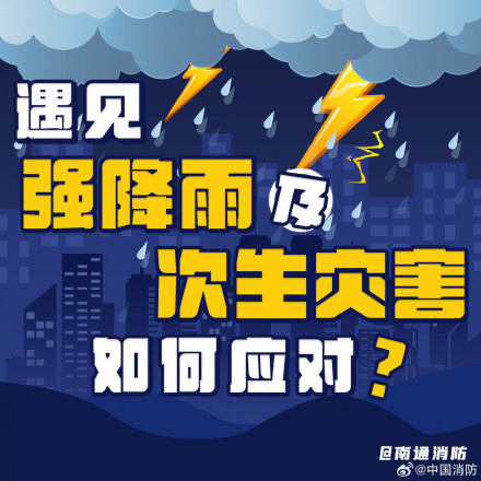 科学应对强降雨引发的次生灾害
