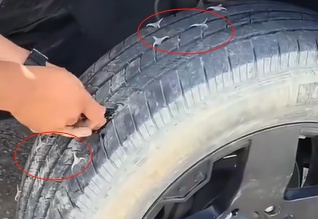 警方通报“青甘大环线三车12胎被扎”：两名犯罪嫌疑人已被抓获