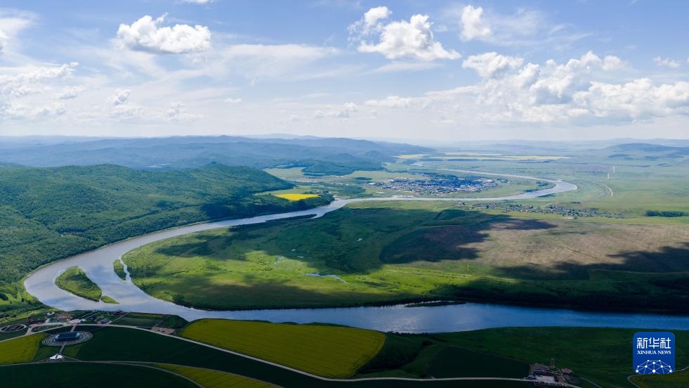 美丽中国丨内蒙古额尔古纳:油菜花海醉游人 美丽中国丨内蒙古额尔古纳:油菜花海醉游人