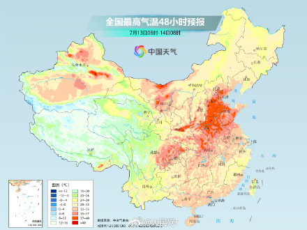 未来一周我国开启高温蒸煮模式