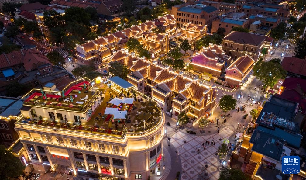 天津五大道步行街竣工开放 天津五大道步行街竣工开放