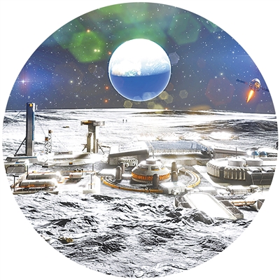 月球上修路盖房子,可以就地取材? 月球上修路盖房子,可以就地取材?