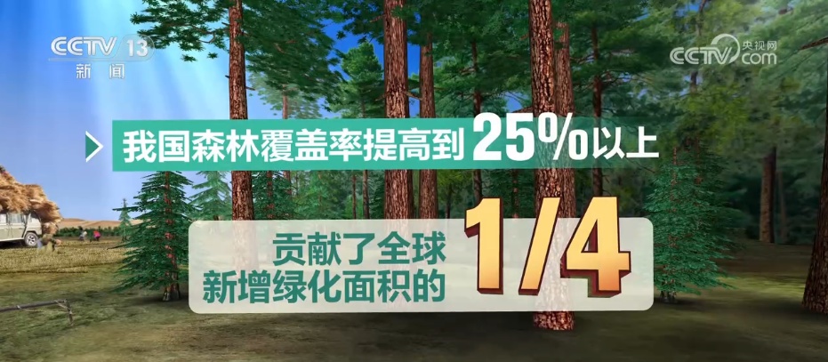 3.65亿亩、25%以上 数据见证我国防沙治沙工作卓越成就