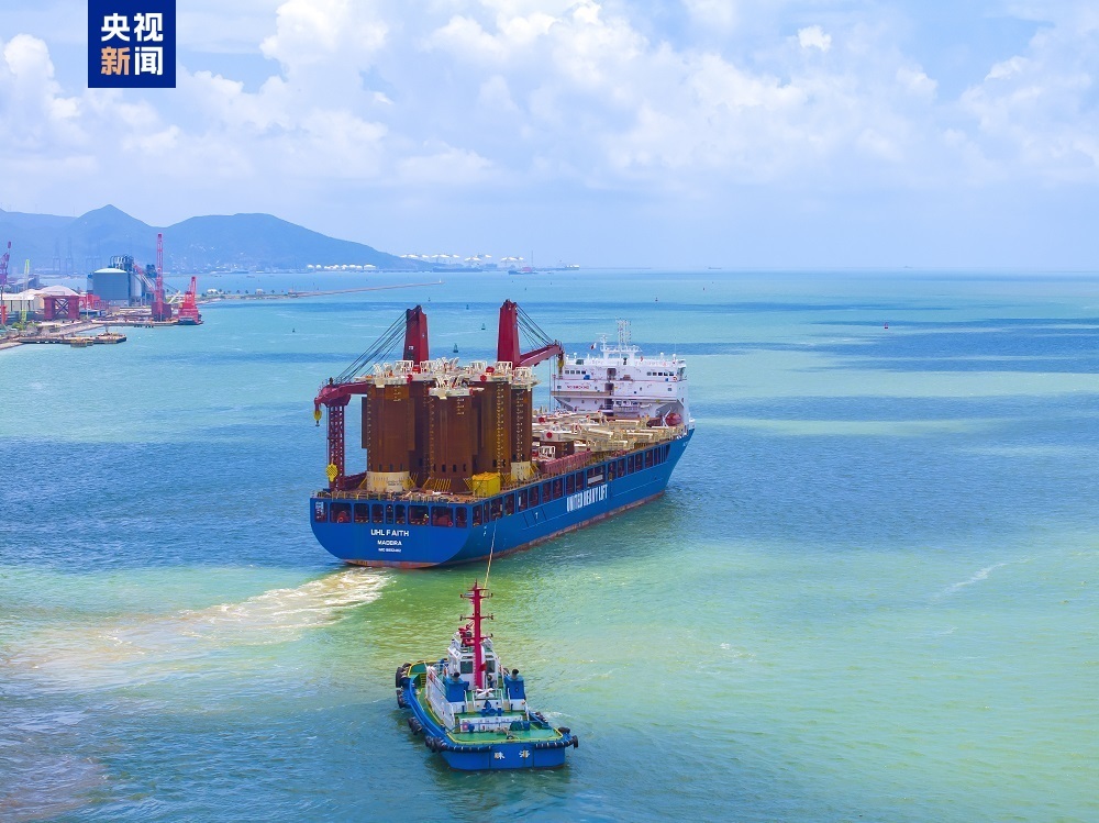 国产24套2000米级“定海神针”启运巴西 国产24套2000米级“定海神针”启运巴西