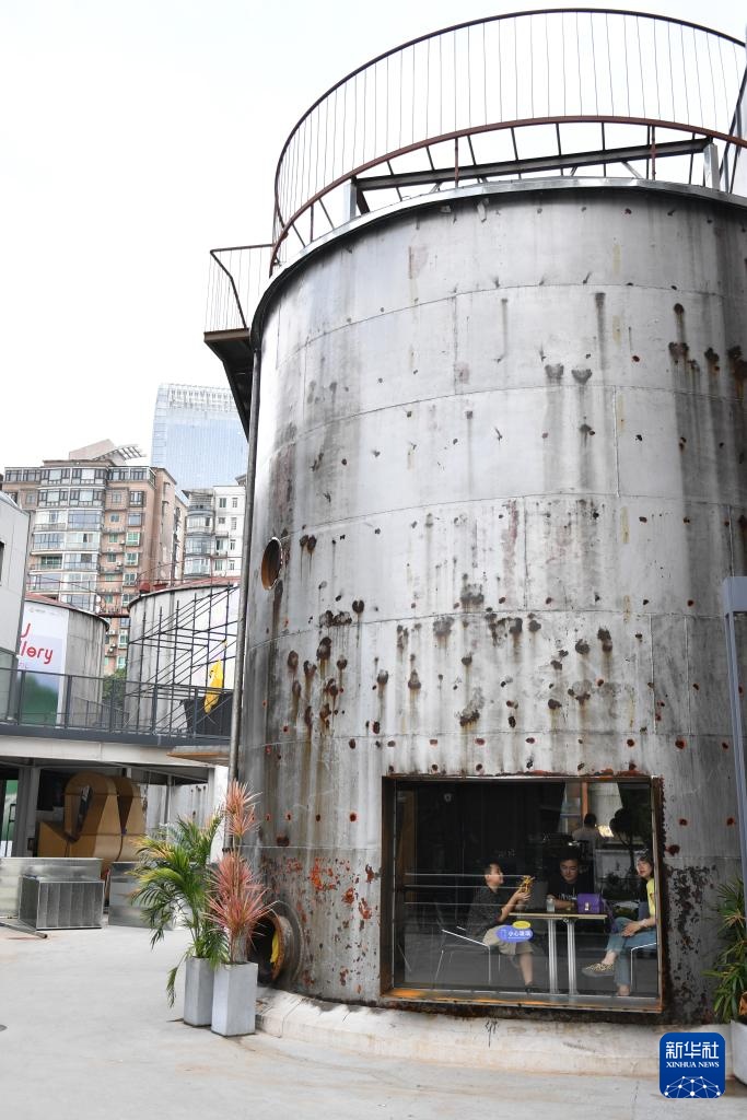 “罐”装新潮 长沙老油厂变身文旅消费新地标