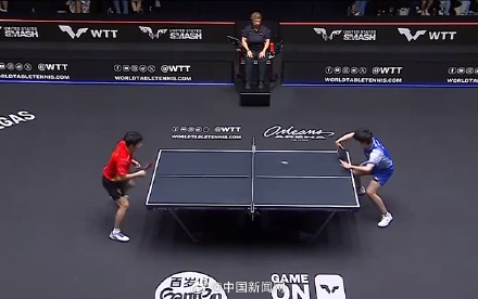 王楚钦美国大满贯决赛对阵张本智和 王楚钦美国大满贯决赛对阵张本智和