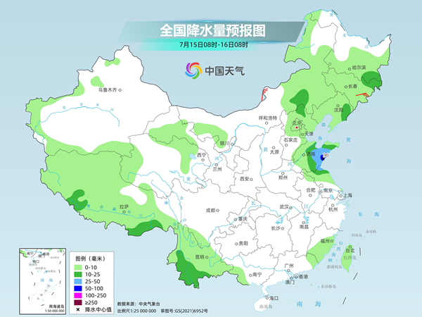 南方雨势逐渐减弱东北等地仍多雨 中东部高温范围继续扩大 南方雨势逐渐减弱东北等地仍多雨 中东部高温范围继续扩大