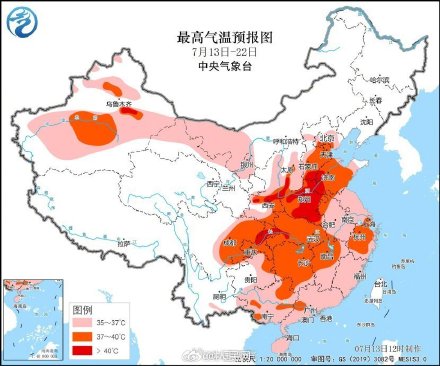 注意防暑！华北黄淮湖北陕西等地高温持续