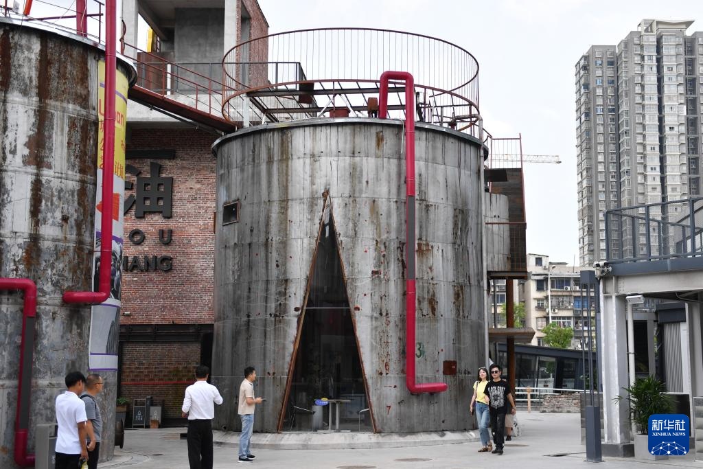 “罐”装新潮 长沙老油厂变身文旅消费新地标