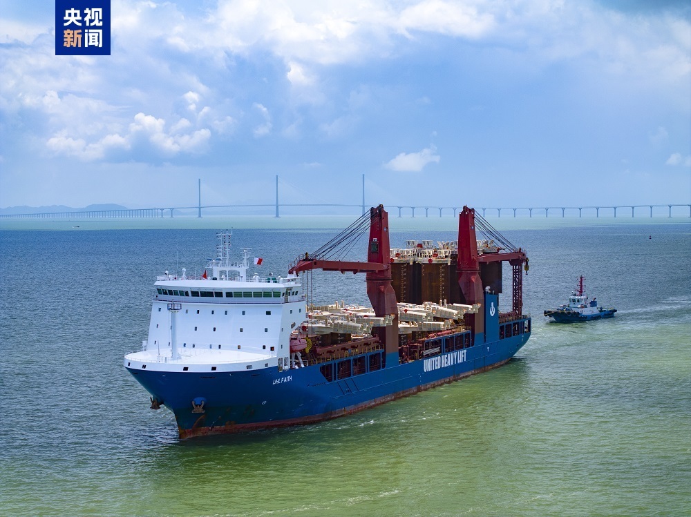 国产24套2000米级“定海神针”启运巴西 国产24套2000米级“定海神针”启运巴西