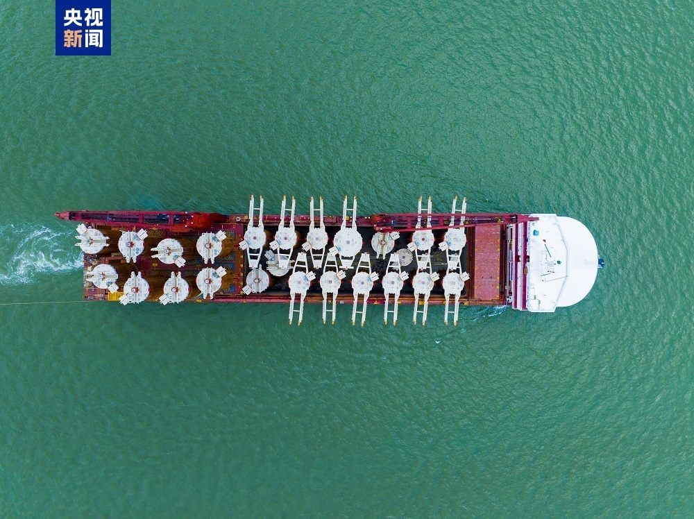 国产24套2000米级“定海神针”启运巴西 国产24套2000米级“定海神针”启运巴西