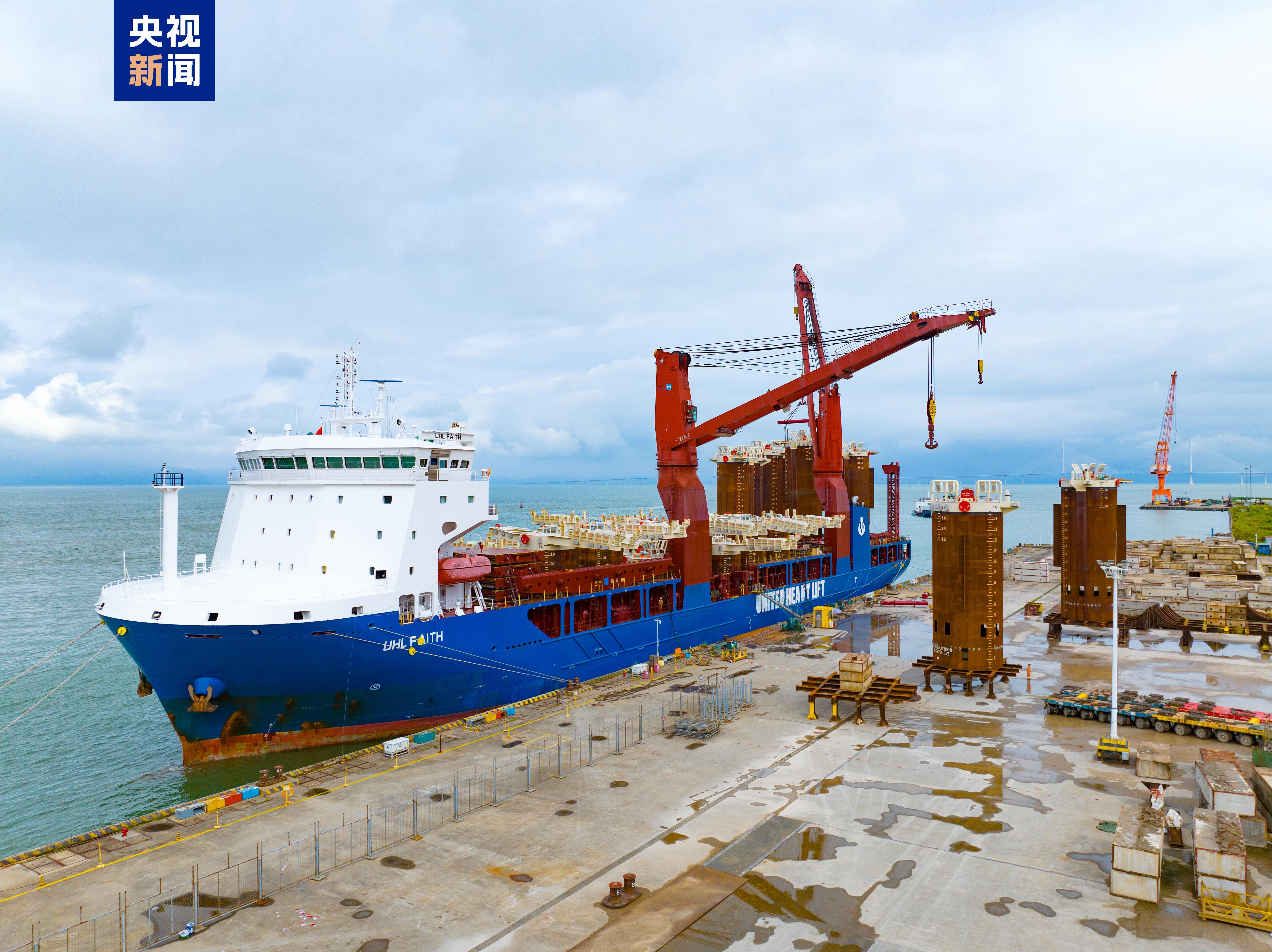 国产24套2000米级“定海神针”启运巴西 国产24套2000米级“定海神针”启运巴西