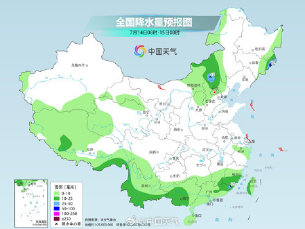 江南华南等地仍降雨连连 东北华北等地多阵雨或雷阵雨 江南华南等地仍降雨连连 东北华北等地多阵雨或雷阵雨